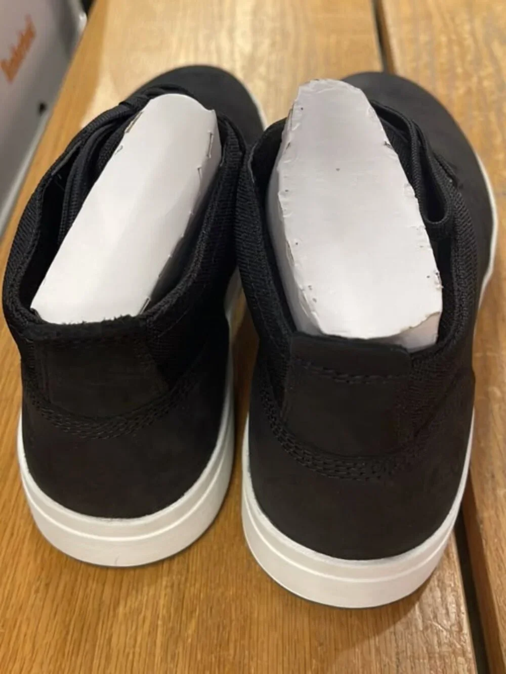 TIMBERLAND MEN'S DAVIS SQUARE MID LACE SNEAKER BLACK BOOTS 1A10I5-001 ALL SIZES